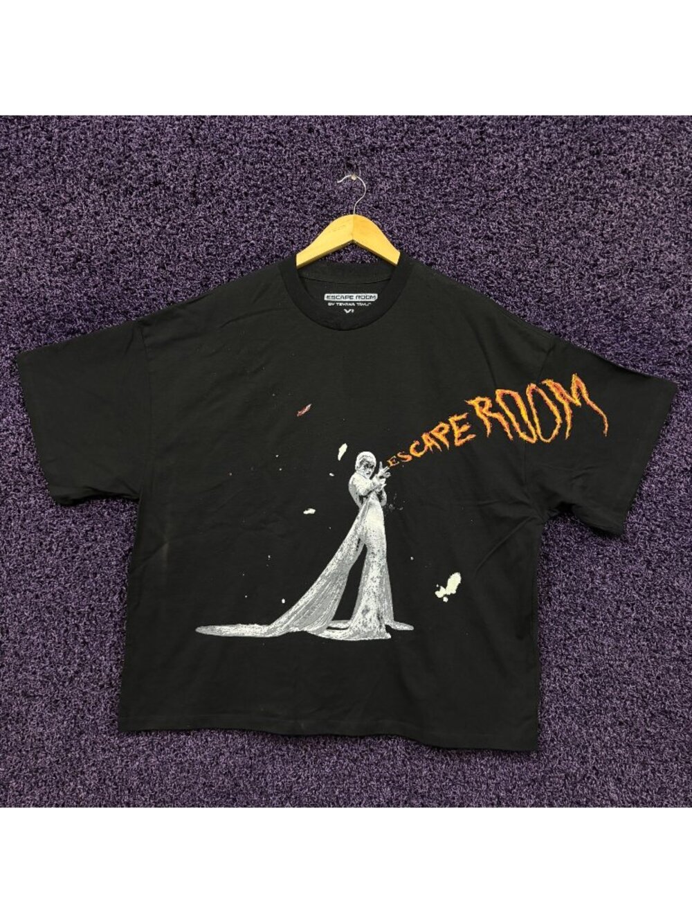 Teyana Taylor Escape Room Double Sided T-Shirt Size Extra Large